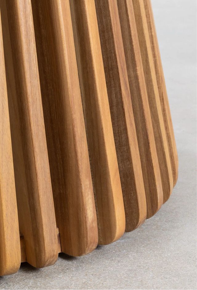 Mesa redonda de madera NUEVA