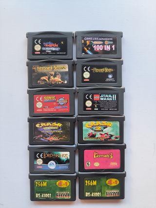 12 Juegos Game Boy Advance