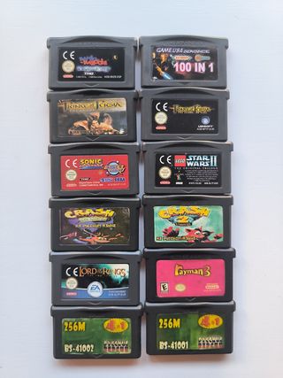 12 Juegos Game Boy Advance