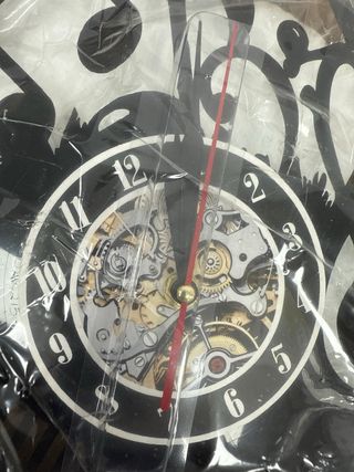 Reloj de vinilo musical LED