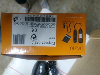 Gigaset DA210 - Teléfono Fijo Negro