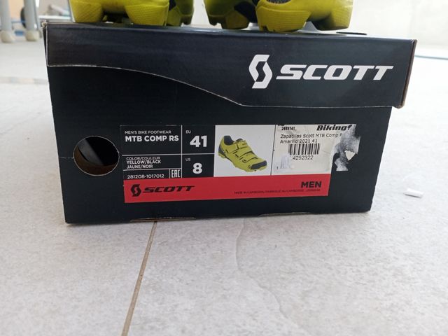 Zapatillas Scott ciclismo talla 41