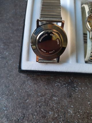 Relojes RAS plata - pareja