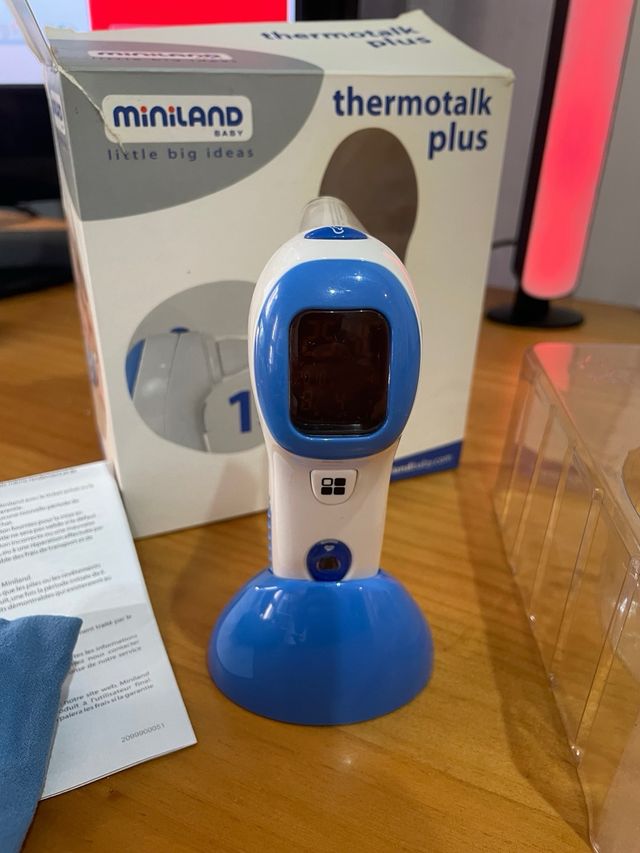 Termómetro infrarrojo Miniland Thermotalk Plus