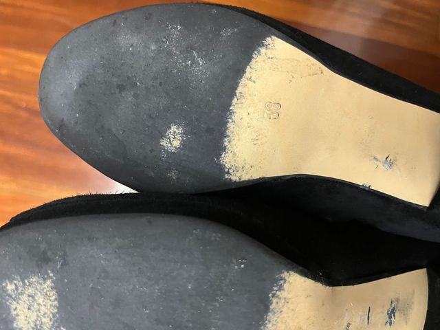 Sandalias tacón negro - Elegantes