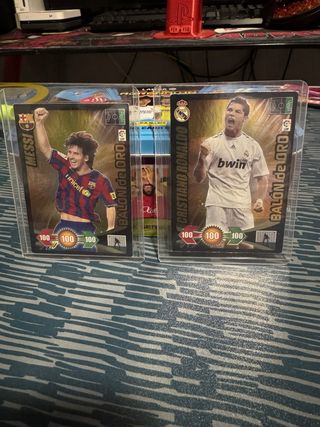Adrenalyn XL 09-10: Messi & CR7
