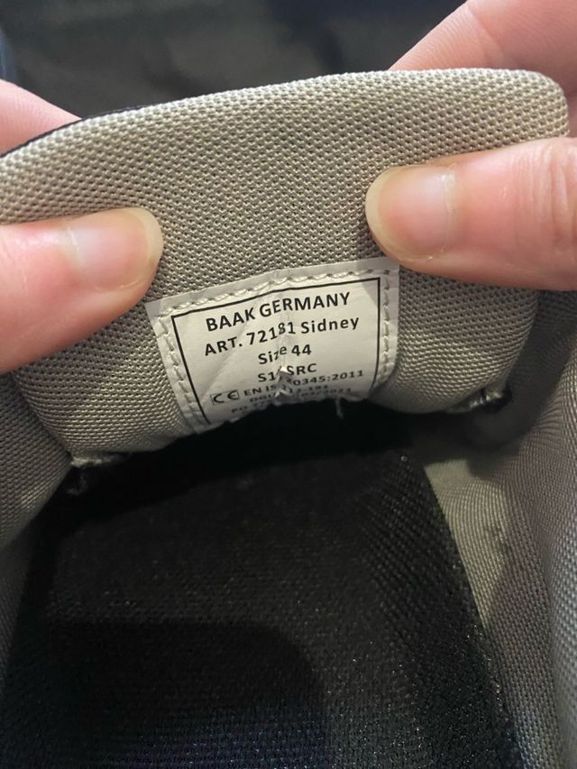 BAAK - Botas Seguridad - Talla 44