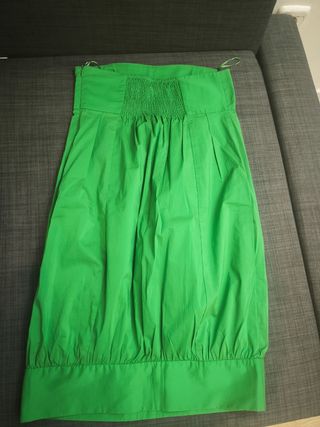 Vestido Zara verde