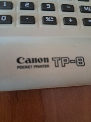 Calculadora Canon TP-8 Retro