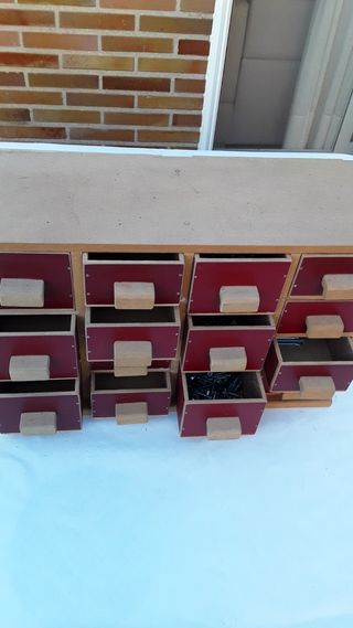 Cajonera vintage 14 cajones