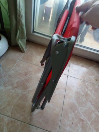 Silla Plegable Roja - Playa