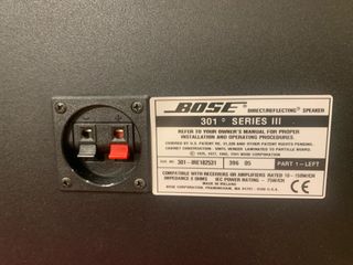 Altavoces Bose negros