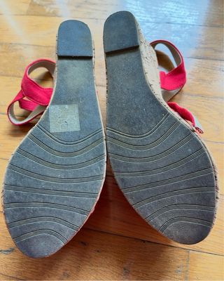 Sandali Far Out - Zeppa Rossa Pois 38