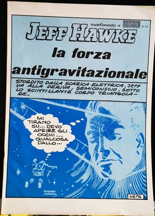 2 FUMETTI Jeff Hawke di Sydney Jordan