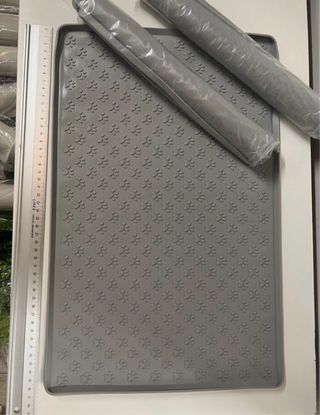 Pack de 2 Alfombra silicona antiderrame mascotas