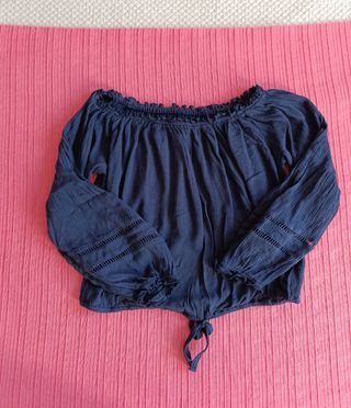 Blusa Hollister negra - Talla S