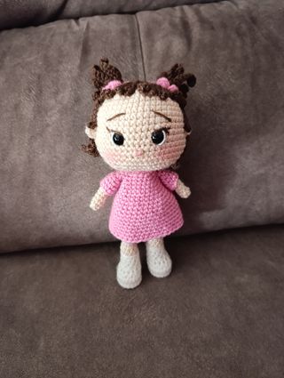 Muñeca amigurumi Boo
