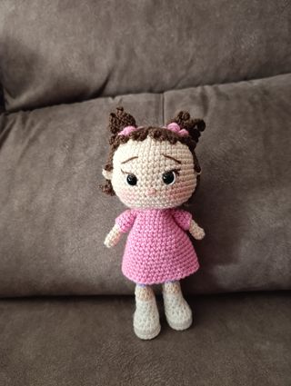 Muñeca amigurumi Boo
