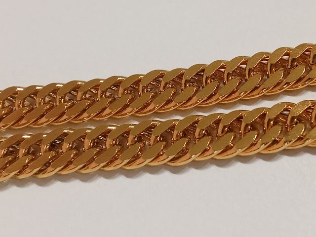 Catena cubana Miami, oro 18 carati