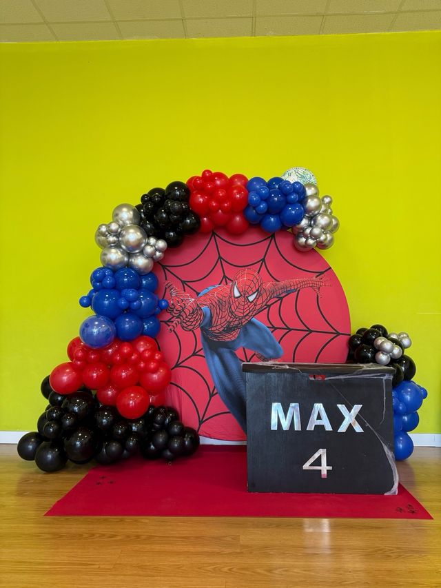 Arco Globos Spiderman - Decoracion Fiesta