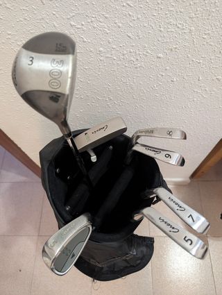 Juego Golf 7 palos Inesis 
