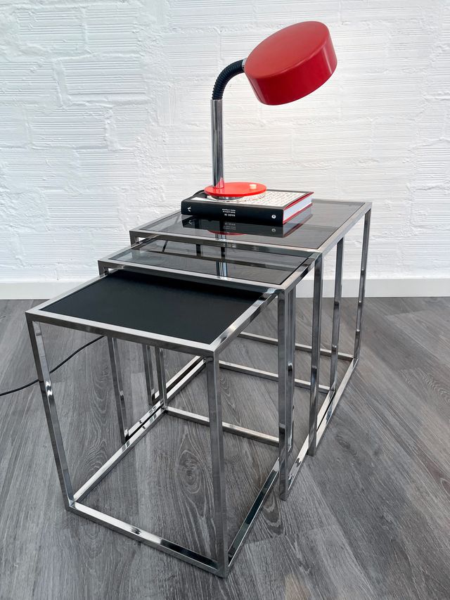 MESAS NIDO MID CENTURY. 70s