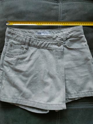 Falda pantalón Zara