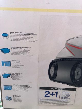 Limpiafondos Zodiac Oz 4400 con embalaje original