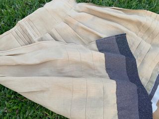 Grembiule beige fatto a mano