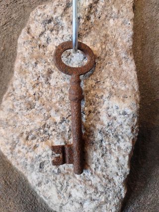 Ferradura de Burro & Chave - Ferro "magico & místi