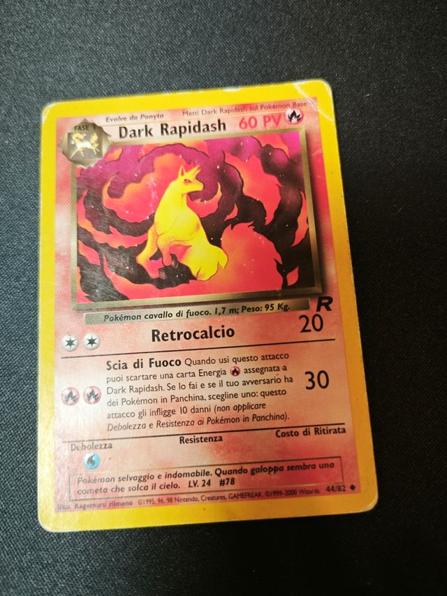 Lotto 5 Carte Pokémon rare (1995)