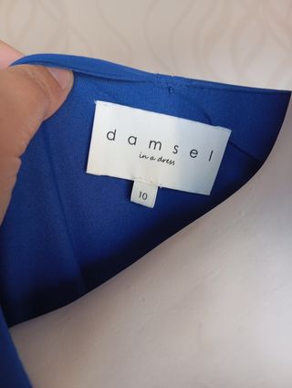 Vestido azul Damsel in a Dress - ceremonia