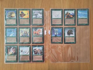 Set completo Era Glacial / Ice Age MTG