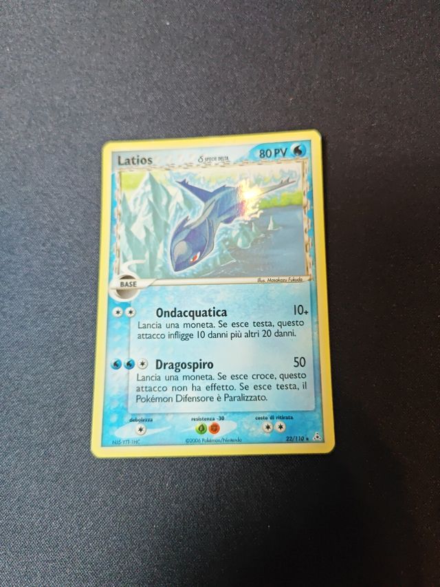 Latios - Carta Pokémon Base Rara