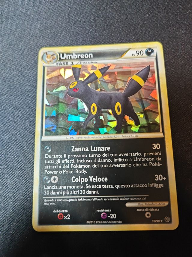 Lotto 2 Carte Umbreon 90 PV - Pokemon
