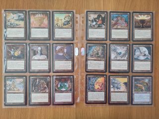 Sets completos Alianzas y Tierras Natales MTG