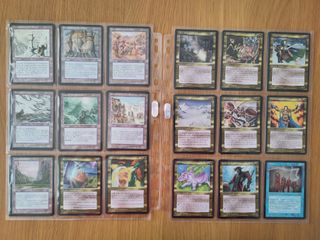 Sets completos Alianzas y Tierras Natales MTG