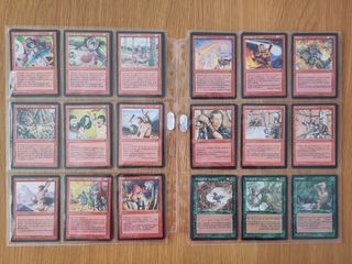 Sets completos Alianzas y Tierras Natales MTG