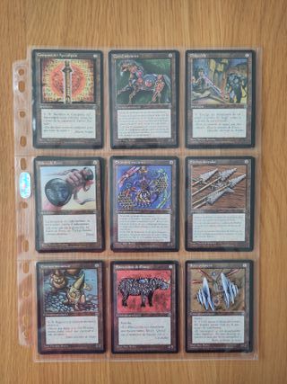 Sets completos Alianzas y Tierras Natales MTG