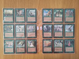 Sets completos Alianzas y Tierras Natales MTG