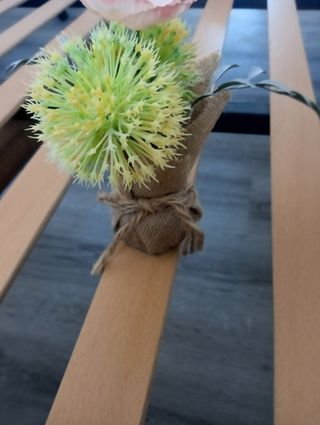 3 Flores Artificiales Decoración cada una 1€