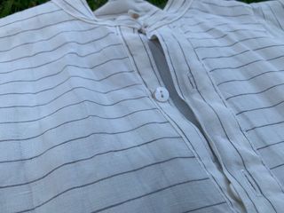 Camisa hilo gaiteiro blanca.