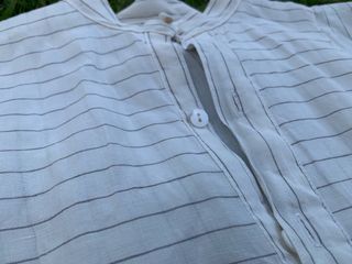 Camisa hilo gaiteiro blanca.