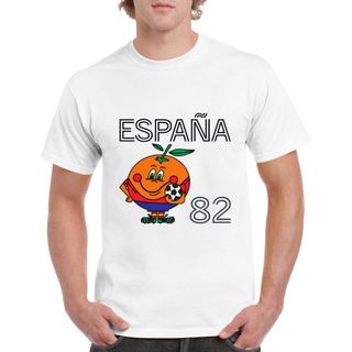 Camiseta unisex algodón "NARANJITO ESPAÑA '82"