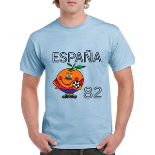 Camiseta unisex algodón "NARANJITO ESPAÑA '82"