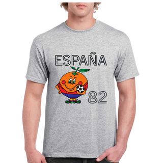 Camiseta unisex algodón "NARANJITO ESPAÑA '82"