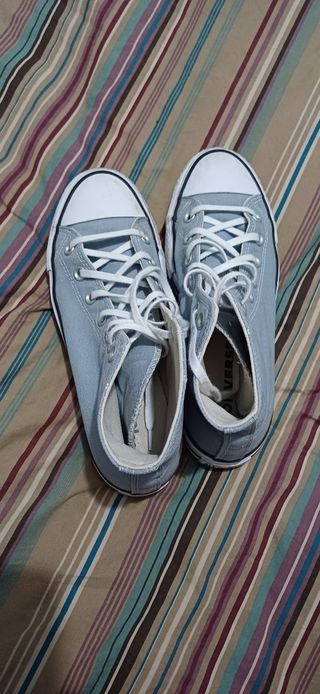 Converse plataforma azules - n.38