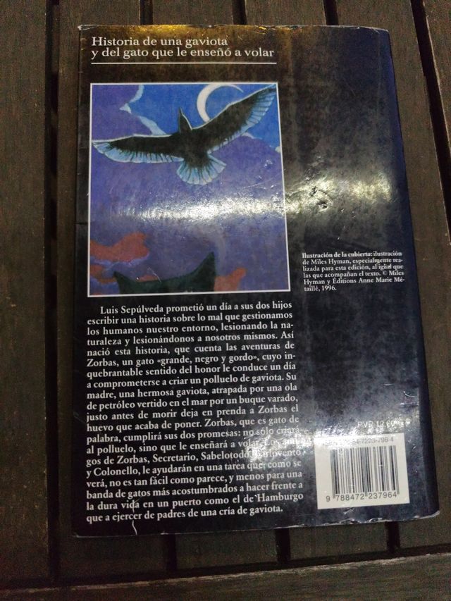 Historia de una gaviota y del gato que le ensen...