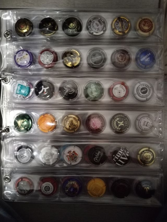 Colección chapas cava