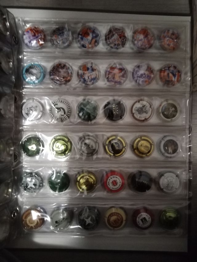 Colección chapas cava